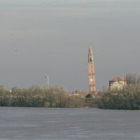 Stellata, campanile di Ficarolo - Samaritani