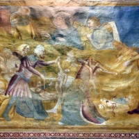 Scuola bolognese, ciclo dell'abbazia di pomposa, 1350 ca., nuovo testamento, 04 strage degli innocenti e fuga in egitto 2 - Sailko