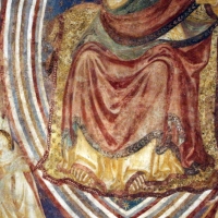 Vitale da bologna e aiuti, cristo in maestà, angeli, santi e storie di s. eustachio, 1351, 08 by |Sailko|