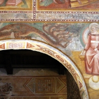 Scuola bolognese, ciclo dell'abbazia di pomposa, 1350 ca., apocalisse, 09 drago 1 by Sailko