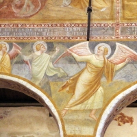 Scuola bolognese, ciclo dell'abbazia di pomposa, 1350 ca., apocalisse, 05,1 angeli 2 by Sailko