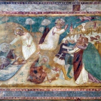 Scuola bolognese, ciclo dell'abbazia di pomposa, 1350 ca., nuovo testamento, 13 orazione nell'orto e cattura by Sailko