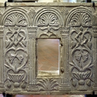 Pluteo in stucco del VII-VIII secolo ca by Sailko