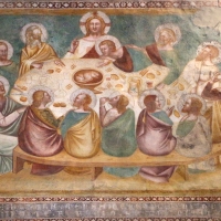 Scuola bolognese, ciclo dell'abbazia di pomposa, 1350 ca., nuovo testamento, 12 ultima cena 2 - Sailko