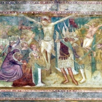 Scuola bolognese, ciclo dell'abbazia di pomposa, 1350 ca., nuovo testamento, 14 crocifissione by |Sailko|