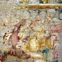 Andrea de' bartoli (attr.), battaglia di bet-zacaria tra giuda maccabeo e antico V eupatore, 1350-1400 ca. 04 - Sailko