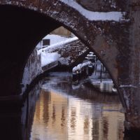 riflesso sui canali d'inverno - zappaterra