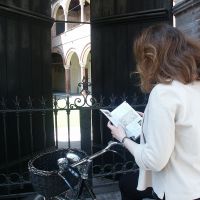 Casa Romei, Turista in bicicletta - Massimo Baraldi