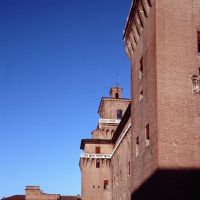 Castello Estense. Visione scorciata - Baraldi