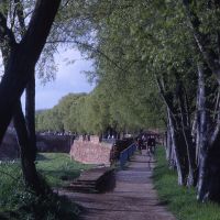 mura cinquecentesche, percorso pedonale