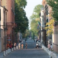 Corso Ercole I d'Este con biciclette - Massimo Baraldi