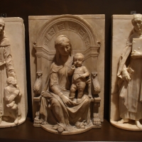 Bernardo Rossellino particolare tomba Francesco Sacrati, museo Cattedrale Ferrara - Nicola Quirico