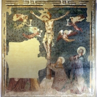 Scuola veneta, crocifissione, 1350 ca., da s. caterina martire a ferrara - Sailko