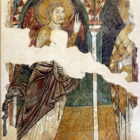 Angelo gabriele e santo, xiii secolo, da s. andrea a ferrara - Sailko