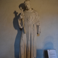 Alfonso Lombardi attribuito san Nicola da Tolentino museo casa Romei Ferrara - Nicola Quirico
