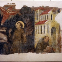 Antonio alberti (scuola), san francesco riceve le stimmate, 1400-20 ca, da s. guglielmo a ferrara - Sailko - Ferrara (FE)
