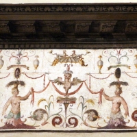 Bastianino, tobiolo e l'angelo, 1550 circa, grottesche 01 - Sailko