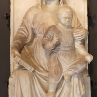 Madonna col bambino, xv secolo, dal piccolo chiostro della certosa di ferrara, 0 - Sailko