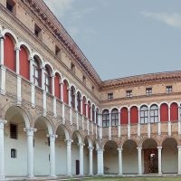 Palazzo costabili, Museo Archeologico, cortile interno - Massimo Baraldi - Ferrara (FE)