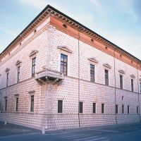 Palazzo dei Diamanti visto dal Quadrivio - Baraldi - Ferrara (FE)