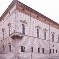 Palazzo dei Diamanti visto dal Quadrivio - Baraldi - Ferrara (FE) 