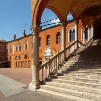 Piazza Municipale. Scalone d'onore - Baraldi - Ferrara (FE)