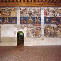 Palazzo Schifanoia. Salone dei Mesi. Parete est - anonimo - Ferrara (FE)