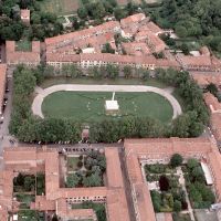 Piazza Ariostea. Veduta aerea - baraldi - Ferrara (FE)