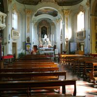 Chiesa di San Leonardo Abate. Interno - Baraldi - Masi Torello (FE)