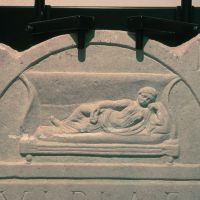 Museo Civico del Belriguardo. Stele funeraria - Samaritani