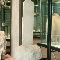 Museo Civico del Belriguardo. Stele romana - Samaritani