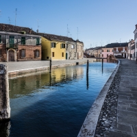 Centro storico di Comacchio con Ponte dei Sisti e Ponte San Pietro - Vanni Lazzari - Comacchio (FE)