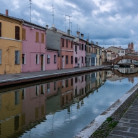 Verso sera - Centro storico di Comacchio - Vanni Lazzari - Comacchio (FE)