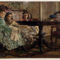 Giovanni boldini, le sorelle lascaraky, 1869 - Sailko - Ferrara (FE) 