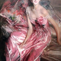 Giovanni boldini, la signora in rosa (ritratto di olivia concha de fontecilla), 1916, 02 - Sailko