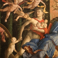 Andrea mantegna, minerva scaccia i vizi dal giardino delle virtÃ¹, 1497-1502 ca. (louvre) 18 - Sailko - Ferrara (FE)
