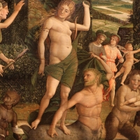 Andrea mantegna, minerva scaccia i vizi dal giardino delle virtù, 1497-1502 ca. (louvre) 29 - Sailko