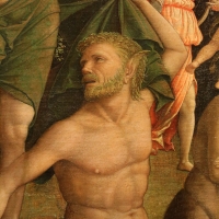 Andrea mantegna, minerva scaccia i vizi dal giardino delle virtù, 1497-1502 ca. (louvre) 31 centauro - Sailko