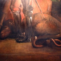 Dosso dossi, san giorgio, 1513-20, dal polittico costabili in s.andrea a ferrara 04 drago - Sailko - Ferrara (FE)