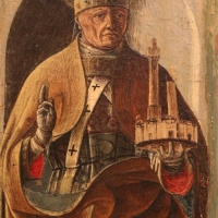 Ercole de' roberti, san petronio, dal polittico griffoni, 1472-1473 circa 03 - Sailko - Ferrara (FE)