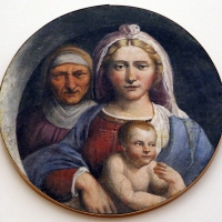 Garofalo, madonna col bambino e sant'anna, dal convento di s. giorgio a ferrara - Sailko - Ferrara (FE)