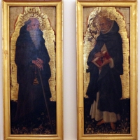 Giovanni da modena, santi antonio abate e domenico, 1410-50 ca. 01 - Sailko - Ferrara (FE)