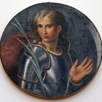Girolamo da carpi, santo guerriero, forse sebastiano, dal convento di s. giorgio a ferrara - Sailko - Ferrara (FE) 