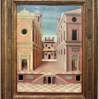 Girolamo da cotignola, due vedute di cittÃ , 1520, 02 - Sailko - Ferrara (FE)