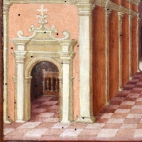 Girolamo da cotignola, due vedute di cittÃ , 1520, 04 - Sailko - Ferrara (FE)