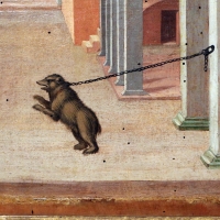 Girolamo da cotignola, due vedute di cittÃ , 1520, 11 orso incatenato - Sailko - Ferrara (FE)