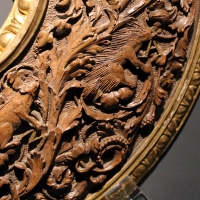 Intagliatore attivo a ferrara, cornice per specchio, 1505-10 ca. (v&amp;a) 07 istrice - Sailko - Ferrara (FE)
