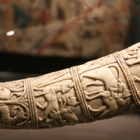 Italia meridionale (forse), olifante detto corno di orlando, xi secolo ca. (tolosa, museo paul-dupuy), 01 - Sailko - Ferrara (FE)