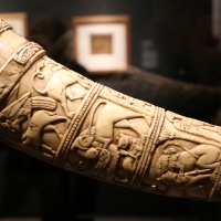Italia meridionale (forse), olifante detto corno di orlando, xi secolo ca. (tolosa, museo paul-dupuy), 03 - Sailko - Ferrara (FE)