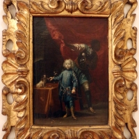 Luigi crespi (attr.), ritratto di bambino con servitore di colore - Sailko - Ferrara (FE)